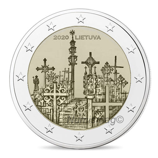 Литва 2 € Хълм на кръстовете 2020 г
