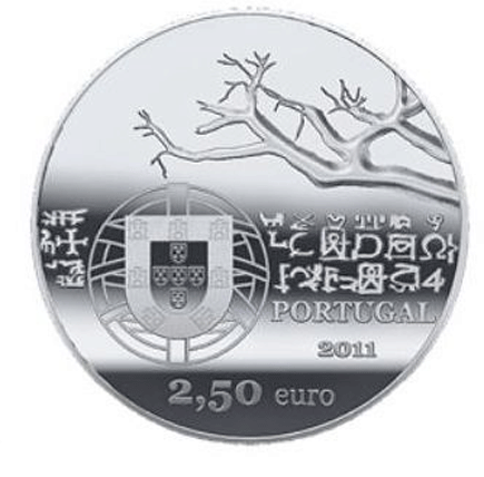 Португалия €2,50 Изследователи Капело и Ивенс 2011 г