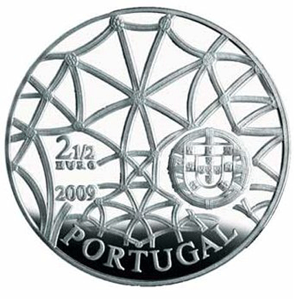 Португалия €2,50 Mosteiro dos Jerónimos 2009