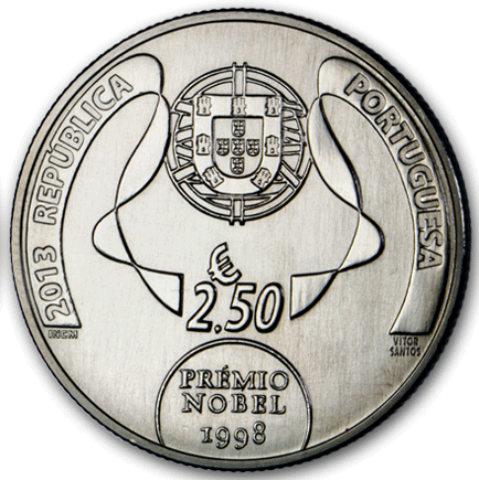 Португалия €2,50 Хосе Сарамаго 2013 г
