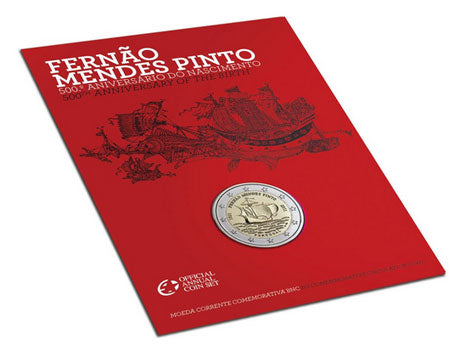 Португалия 2 € Fernão Mendes Pinto Bnc 2011