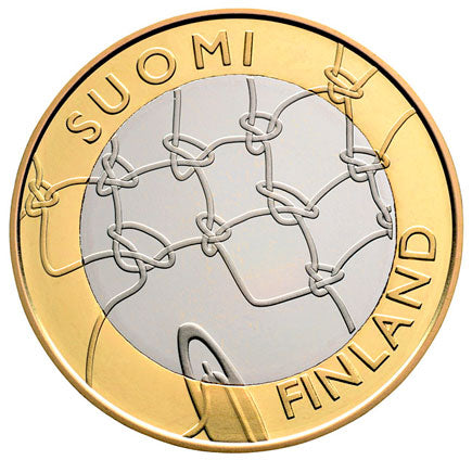 Финландия €5 Провинция на земните острови 2011 г