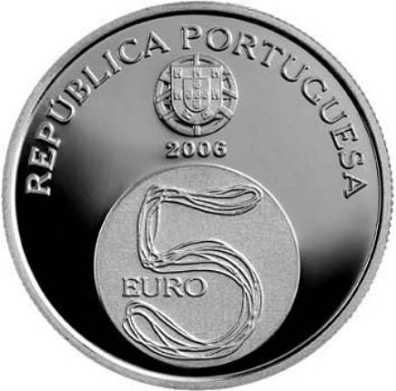 Португалия 5 € Манастир Алкобаса 2006 г