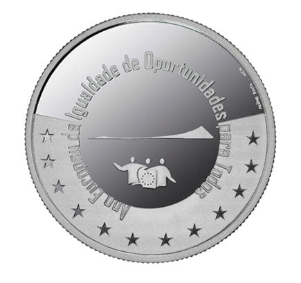 Португалия 5 € Equal Opportunities Proof 2007