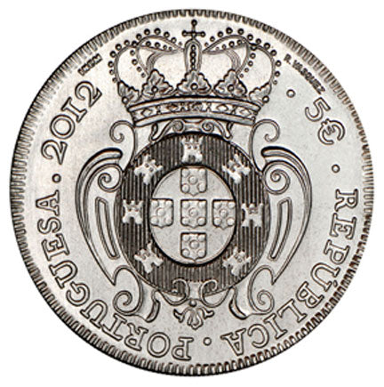 Португалия 5 € The Piece of D.João V 2012