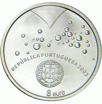 Португалия €8 Футболът е страст 2003 г