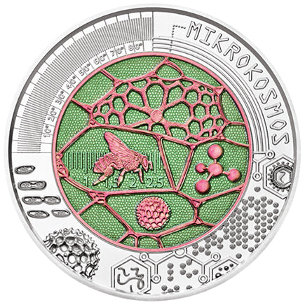 Австрия €25 Niob MicroCosmos 2017
