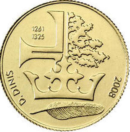 Португалия 1/4 € 2008 - Дом Динис