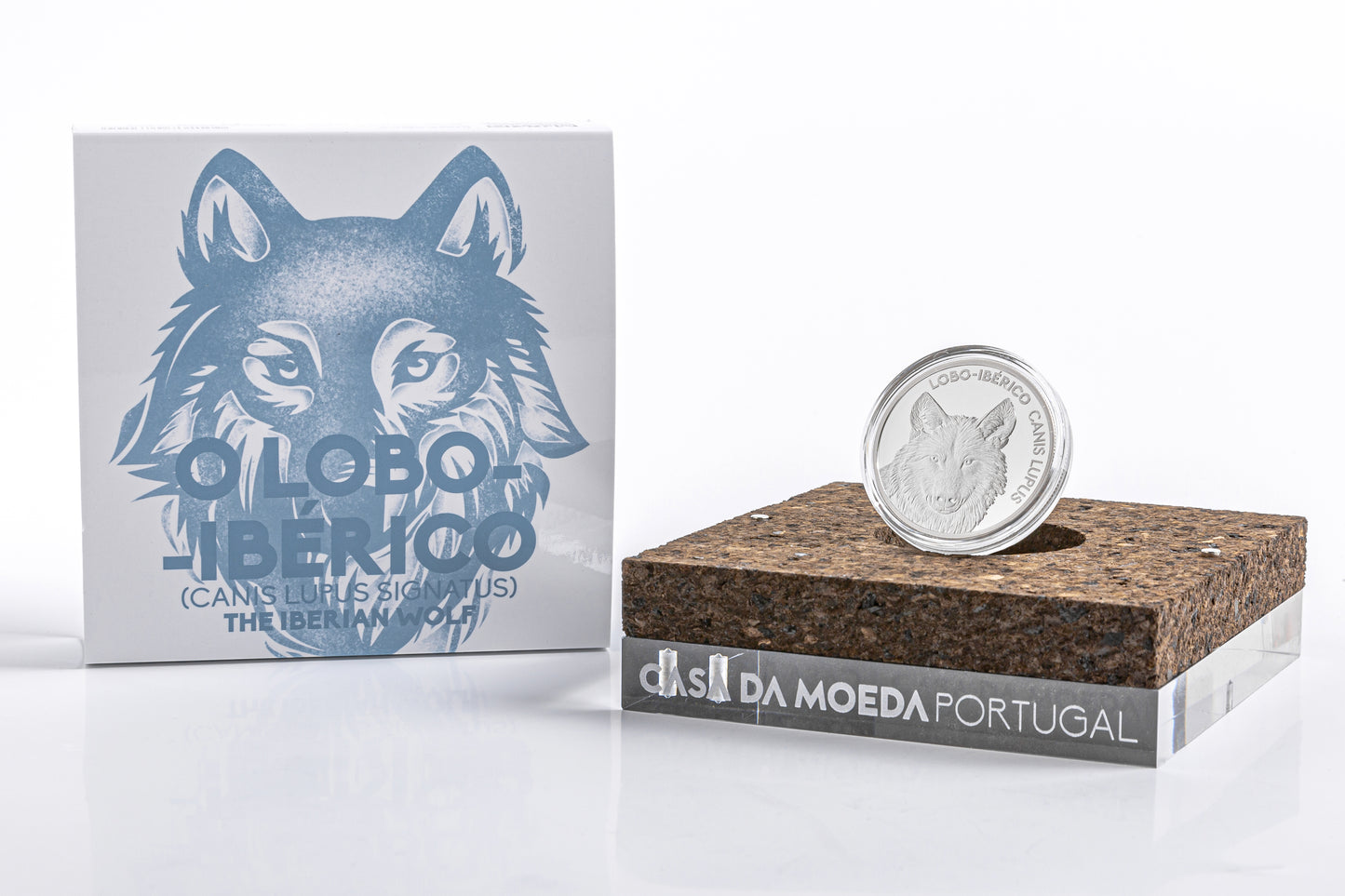 Португалия 5 € Иберийски вълк 2019 Доказателство