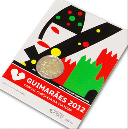 Португалия 2 € Гимараеш 2012 BNC