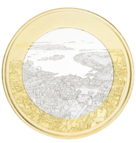 Финландия 5 € морски Хелзинки 2018 г