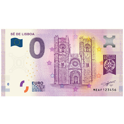 Забележка 0€ Лисабонската катедрала 2018 г
