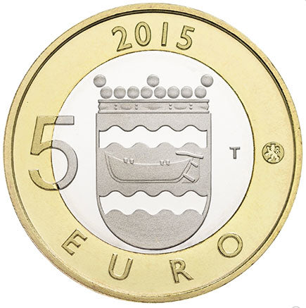 Финландия 5 € Uusimaa Porcupine 2015
