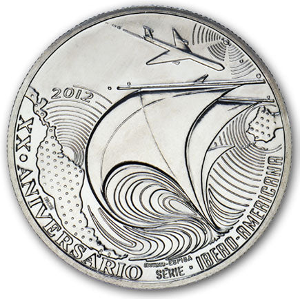 Португалия 10 € XX годишнина. от Иберо-американските серии за 2012 г