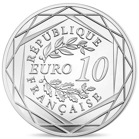 Франция 10 € Примирие 2018 г
