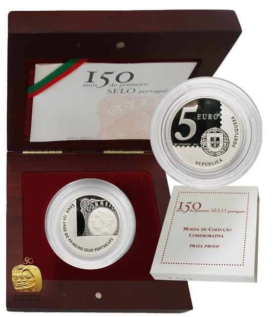 Португалия 5 € Доказателственият печат от 2003 г