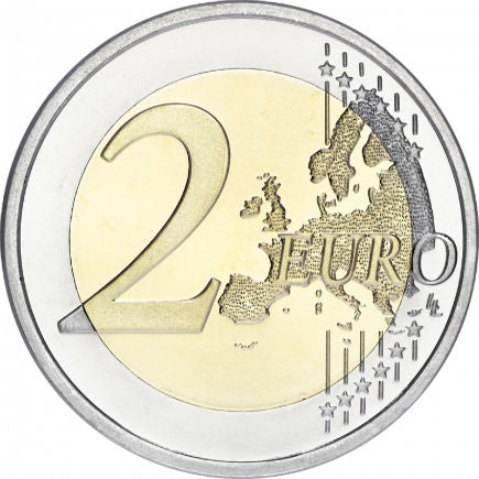 Германия 2 € 30 години европейско знаме 2015 г