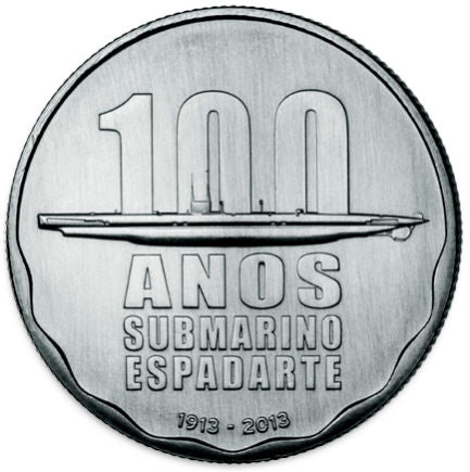 Португалия €2,50 100 години Swordfish 2013