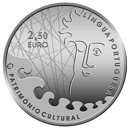 Португалия €2,5 португалски език Доказателство 2009 г