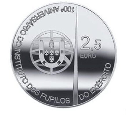 Португалия €2,50 Армейски ученици 2011 г