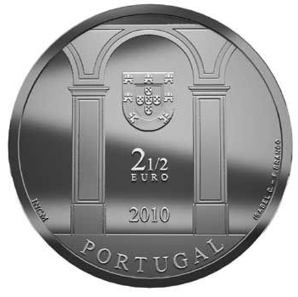Португалия €2,50 Terreiro do Paço 2010