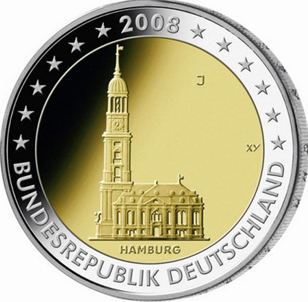 Германия 2€ Църква Св. Михаил 2008г