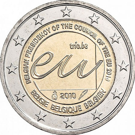 Белгия 2 € P.U.E. 2010 г