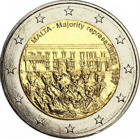 Малта 2€ Представяне на мнозинството 2012 г