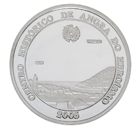 Португалия 5 € 2005 - Angra do Heroísmo Prata Доказателство