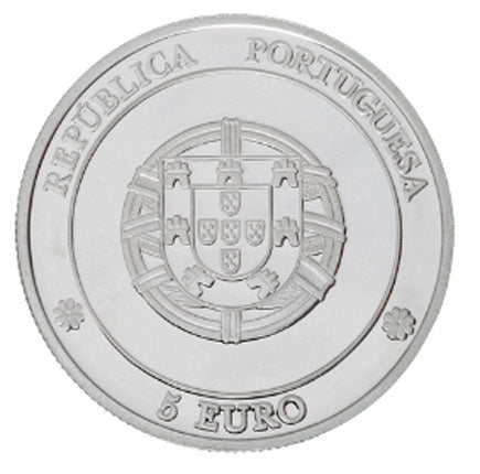 Португалия 5 € 2005 - Angra do Heroísmo Prata Доказателство