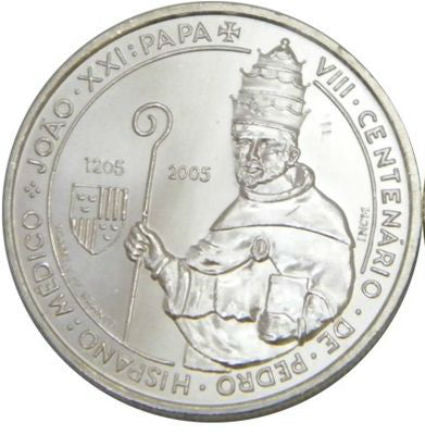 Португалия 5 € Папа Йоан XXI 2005 г