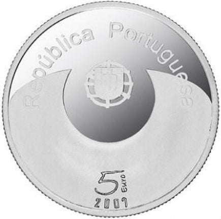 Португалия 5 € Равни възможности 2007 г