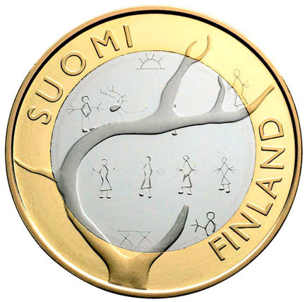 Финландия €5 Провинция Лапландия 2011 г