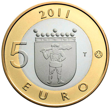 Финландия €5 Провинция Лапландия 2011 г