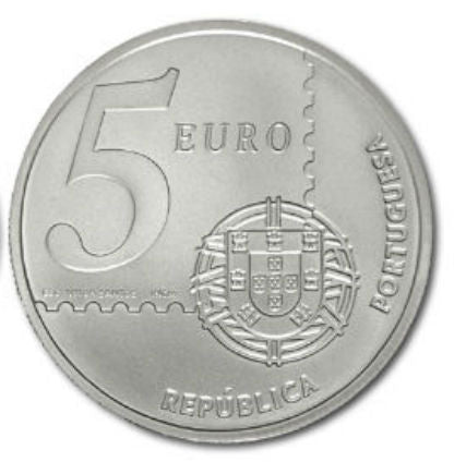 Португалия 5 € 150 години от първата марка 2003 г