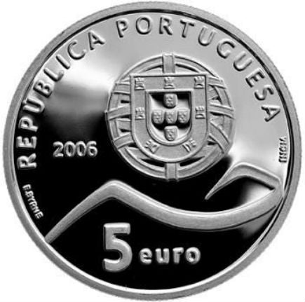 Португалия 5 € Културен пейзаж на Синтра 2006 г