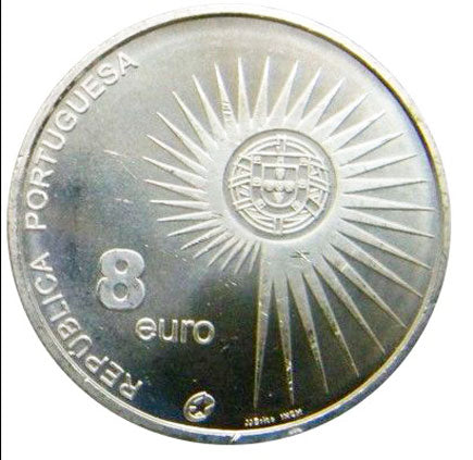 Португалия €8 Разширяване на ЕС 2004 г
