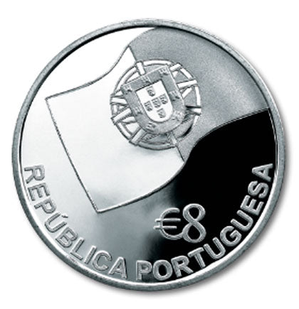 Португалия 8 € 1-ва железопътна линия Лисабон - Carregado 2006