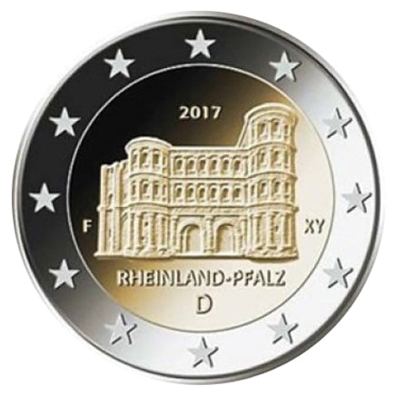 Германия 2€ Порта Нигра 2017г