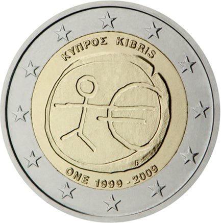 Кипър 2 € E.M.U. 2009 г