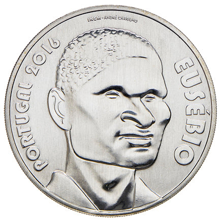 Португалия €7,50 Eusébio в сребро 2016 г