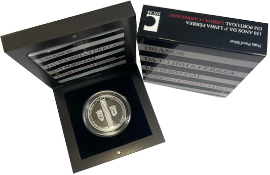 Португалия 8 € 150 години от 1-вата доказателствена железопътна линия 2006 г