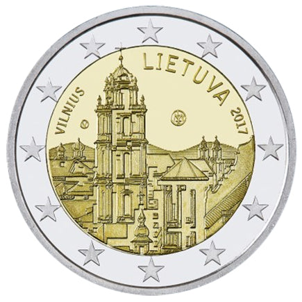 Литва 2€ Вилнюс 2017г