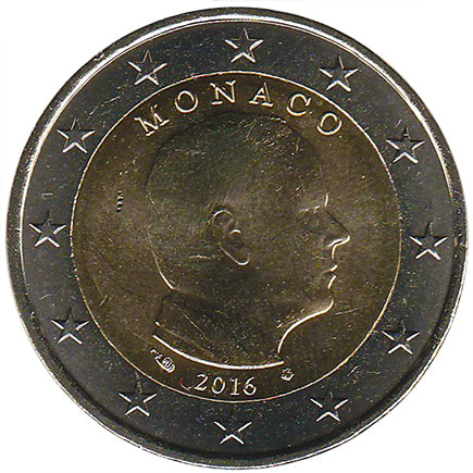 Монако 2 € 2016 Текущо
