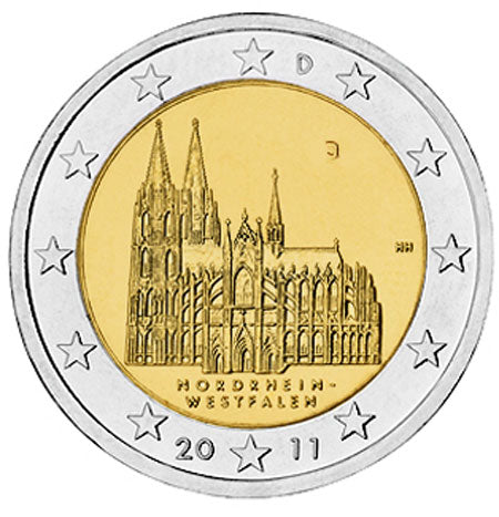 Германия 2€ Kolner Sun 2011