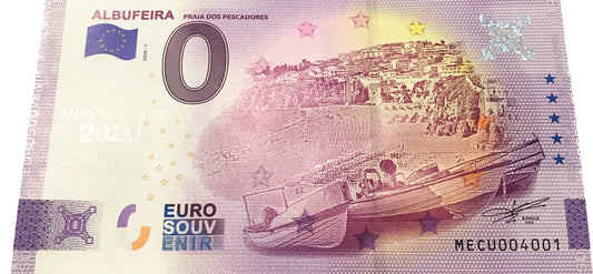Бележка 0 € Praia dos Pescadores Albufeira 2020 - Юбилейно издание