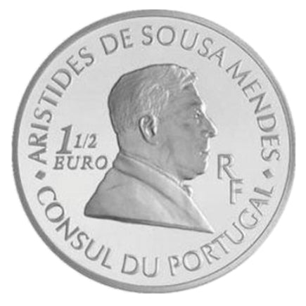 Франция €1,50 Аристидес Суза Мендес 2007 г