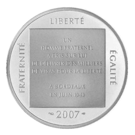 Франция €1,50 Аристидес Суза Мендес 2007 г