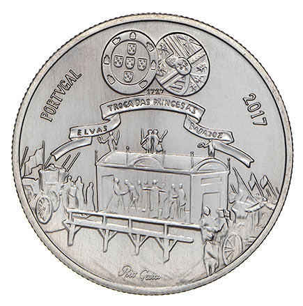 Португалия €5 Мария Барбара 2017 г