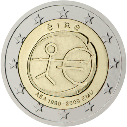Ирландия 2 € E.M.U. 2009 г